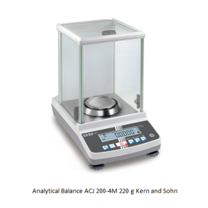 Analytical balance ACJ 200-4M 220 g Kern and Sohn